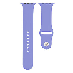 Ремешок Apple Watch 38 / Watch 40, Silicone WatchBand, Light Purple, Фиолетовый