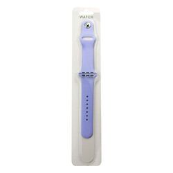 Ремінець Apple Watch 38 / Watch 40, Silicone WatchBand, Lavender Purple, Лавандовий