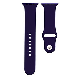 Ремінець Apple Watch 38 / Watch 40, Silicone WatchBand, Ametist, Синій