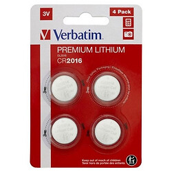 Батарейка Verbatim Premium CR2016