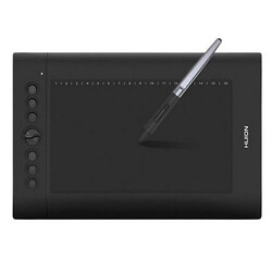 Графічний планшет Huion H610Pro V2, Чорний