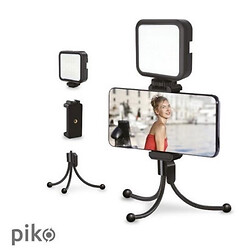 Штатив Piko PVK-02L Vlogging Kit, Чорний