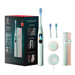 Електрична зубна щітка Oclean X Ultra Set, Зелений