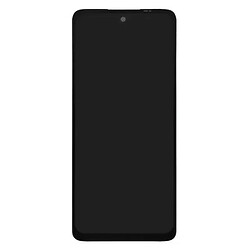 Дисплей (екран) Motorola XT2223 Moto G62, High quality, З сенсорним склом, Без рамки, Чорний