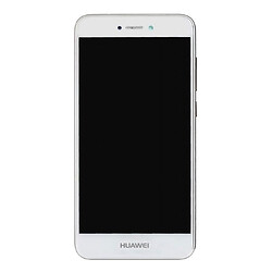 Дисплей (екран) Huawei GR3 2017 / Honor 8 Lite / Nova Lite / P8 Lite 2017 / P9 Lite 2017, High quality, З сенсорним склом, З рамкою, Білий