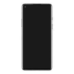 Дисплей (екран) OnePlus 8T / 9R, З сенсорним склом, З рамкою, OLED, Чорний