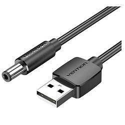 Кабель Vention CEYBG, DC, USB, 1.5 м., Черный