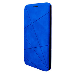 Чохол книжка) Xiaomi Poco M5, Dekker Geometry, Синій
