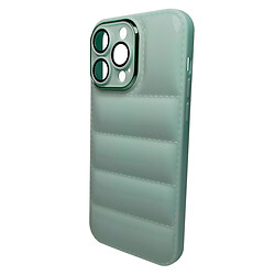Чехол (накладка) Apple iPhone 14 Pro Max, Down Jacket Frame, Mint Green, Мятный