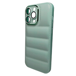 Чохол (накладка) Apple iPhone 15 Pro, Down Jacket Frame, Mint Green, М'ятний