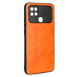 Чехол (накладка) Xiaomi Poco C40, Cosmiс Leather Case, Оранжевый