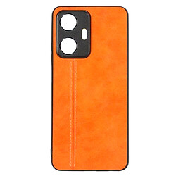 Чехол (накладка) OPPO Realme C55, Cosmiс Leather Case, Оранжевый