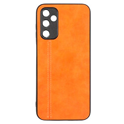 Чехол (накладка) Samsung A146 Galaxy A14 5G, Cosmiс Leather Case, Оранжевый