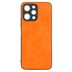Чехол (накладка) Tecno Spark Go 2023, Cosmiс Leather Case, Оранжевый