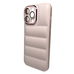 Чехол (накладка) Apple iPhone 15 Pro, Down Jacket Frame, Розовый