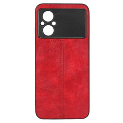 Чехол (накладка) Xiaomi Poco M5, Cosmiс Leather Case, Красный