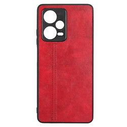 Чехол (накладка) Xiaomi Redmi Note 12 Pro, Cosmiс Leather Case, Красный