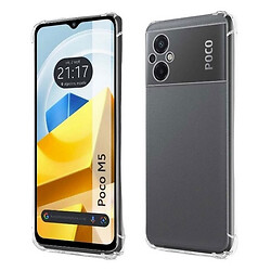 Чохол (накладка) Xiaomi Poco M5, BeCover Anti-Shock, Прозорий