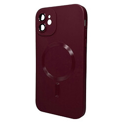 Чохол (накладка) Apple iPhone 11 Pro Max, Cosmic, Wine Red, MagSafe, Червоний