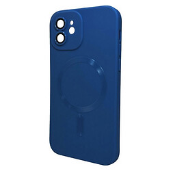 Чохол (накладка) Apple iPhone 12, Cosmic, Navy Blue, MagSafe, Синій