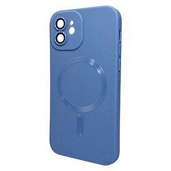 Чохол (накладка) Apple iPhone 12, Cosmic, Sierra Blue, MagSafe, Синій