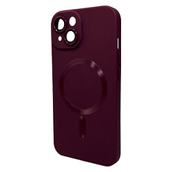 Чохол (накладка) Apple iPhone 15 Pro Max, Cosmic, Wine Red, MagSafe, Червоний