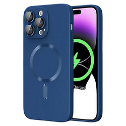 Чохол (накладка) Apple iPhone 15 Pro, Cosmic, Navy Blue, MagSafe, Синій