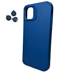 Чохол (накладка) Apple iPhone 11, Cosmic Silky Cam Protect, Синій