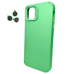 Чохол (накладка) Apple iPhone 11, Cosmic Silky Cam Protect, Зелений