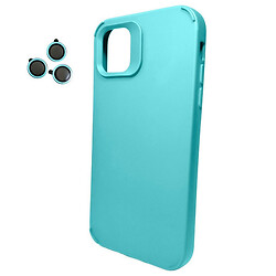Чохол (накладка) Apple iPhone 11, Cosmic Silky Cam Protect, Ocean Blue, Бірюзовий