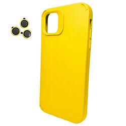 Чохол (накладка) Apple iPhone 11, Cosmic Silky Cam Protect, Жовтий