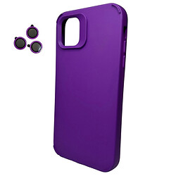 Чохол (накладка) Apple iPhone 12 Pro Max, Cosmic Silky Cam Protect, Deep Purple, Фіолетовий