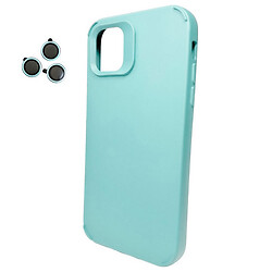 Чехол (накладка) Apple iPhone 12 Pro Max, Cosmic Silky Cam Protect, Ice Blue, Голубой