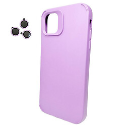 Чехол (накладка) Apple iPhone 12 Pro Max, Cosmic Silky Cam Protect, Фиолетовый