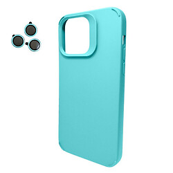 Чохол (накладка) Apple iPhone 13, Cosmic Silky Cam Protect, Ocean Blue, Бірюзовий