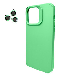 Чохол (накладка) Apple iPhone 13 Pro, Cosmic Silky Cam Protect, Зелений