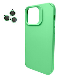 Чехол (накладка) Apple iPhone 13 Pro Max, Cosmic Silky Cam Protect, Зеленый