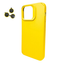 Чехол (накладка) Apple iPhone 13 Pro Max, Cosmic Silky Cam Protect, Желтый