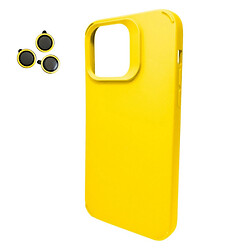 Чохол (накладка) Apple iPhone 13 Pro, Cosmic Silky Cam Protect, Жовтий
