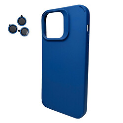 Чехол (накладка) Apple iPhone 14, Cosmic Silky Cam Protect, Синий