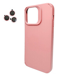Чохол (накладка) Apple iPhone 14, Cosmic Silky Cam Protect, Рожевий