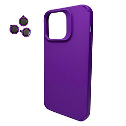 Чехол (накладка) Apple iPhone 14 Pro, Cosmic Silky Cam Protect, Deep Purple, Фиолетовый