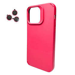 Чохол (накладка) Apple iPhone 14 Pro Max, Cosmic Silky Cam Protect, Watermelon Red, Червоний