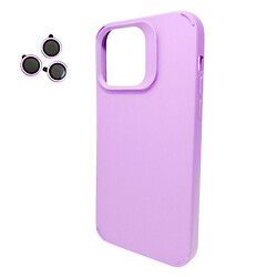 Чохол (накладка) Apple iPhone 14 Pro, Cosmic Silky Cam Protect, Фіолетовий