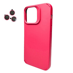 Чохол (накладка) Apple iPhone 14, Cosmic Silky Cam Protect, Watermelon Red, Червоний