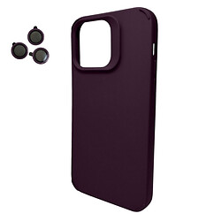 Чехол (накладка) Apple iPhone 15, Cosmic Silky Cam Protect, Offcial Purple, Фиолетовый