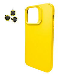 Чехол (накладка) Apple iPhone 15 Pro Max, Cosmic Silky Cam Protect, Желтый
