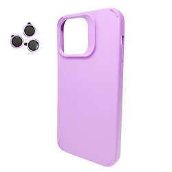 Чехол (накладка) Apple iPhone 15 Pro, Cosmic Silky Cam Protect, Фиолетовый
