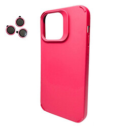 Чехол (накладка) Apple iPhone 15, Cosmic Silky Cam Protect, Watermelon Red, Красный