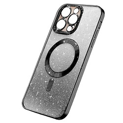 Чохол (накладка) Apple iPhone 14, Cosmic CD Shiny Magnetic, MagSafe, Чорний